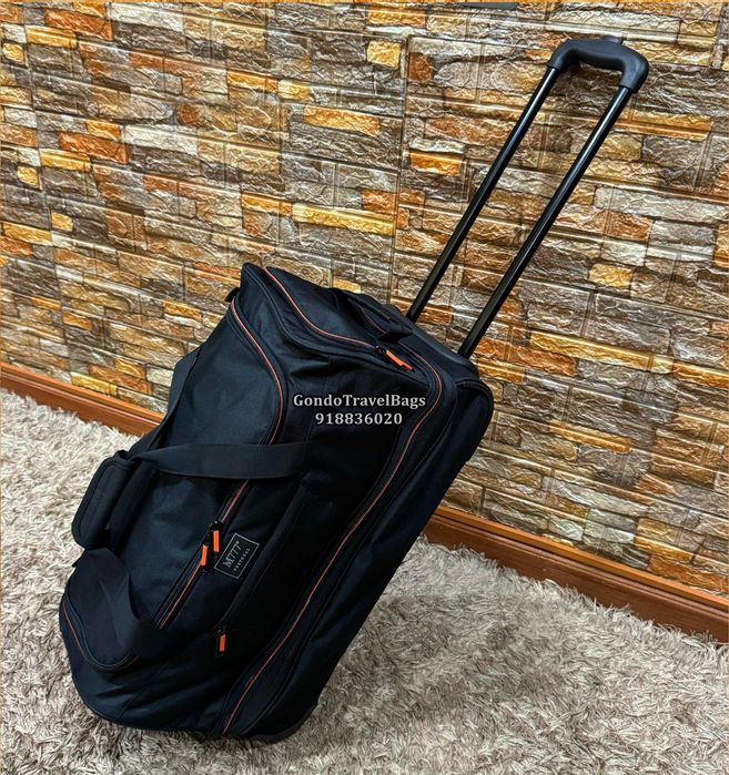 Saco de Viagem 55cm Com Trolley / Extensível + 8cm - Grande Qualidade