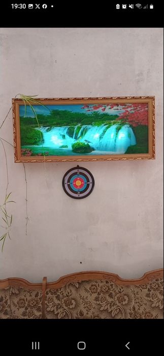 Картина жива водопад