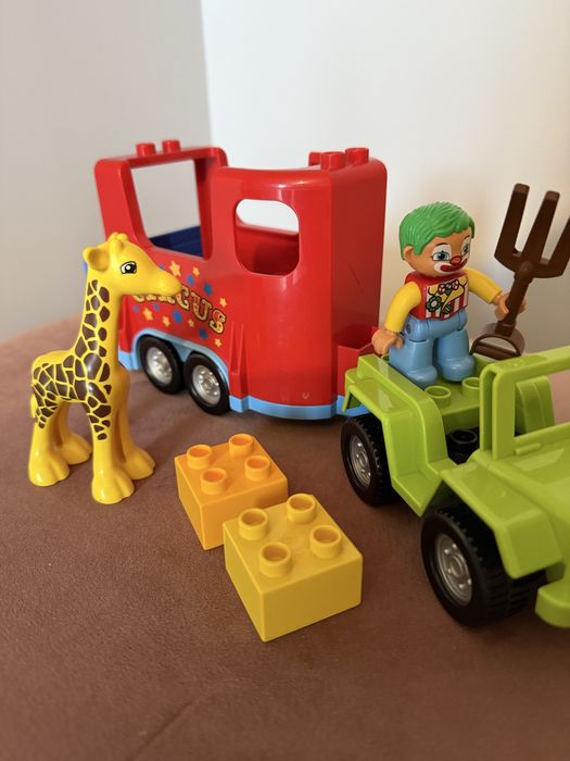 Klocki Lego Duplo 10550 Pojazd cyrkowy + zwierzęta