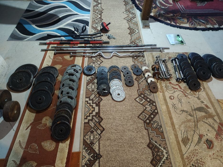 Domowa siłownia z obciążeniem