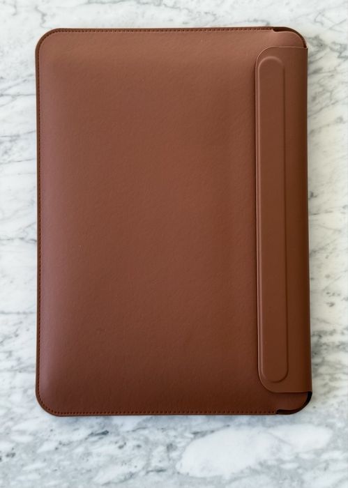 Skórzane etui MacBook Air 13,6 Leather Case Brown Elegancja Biznesowa Ochrona Premium