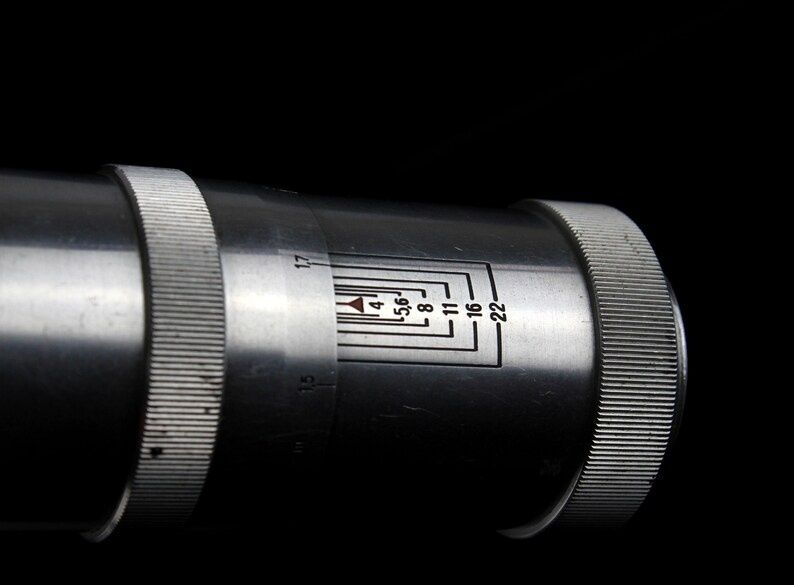 carl zeiss JENA TRIOTAR LENS 1:4 f = 13.5 cm GERMANY