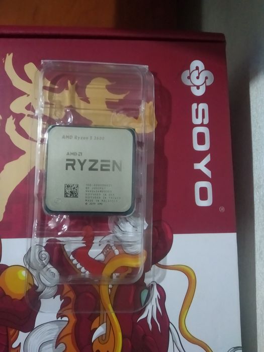 Игровой комплект ryzen 5 3600 и 16 ГБ оперативной памяти
