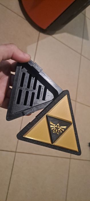 Caixa para jogos nintendo switch triforce