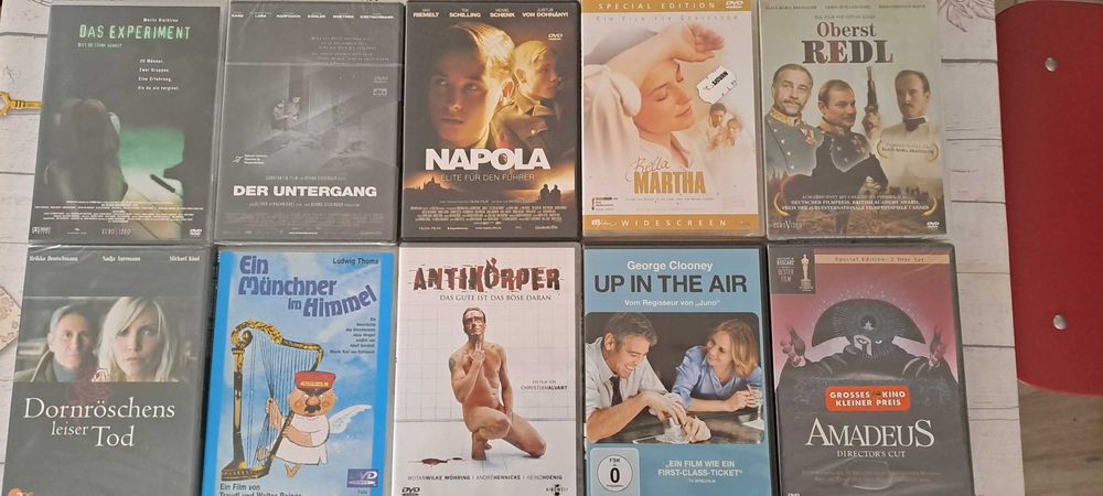Coleção de DVDs em língua alemã - preço imbatível!
