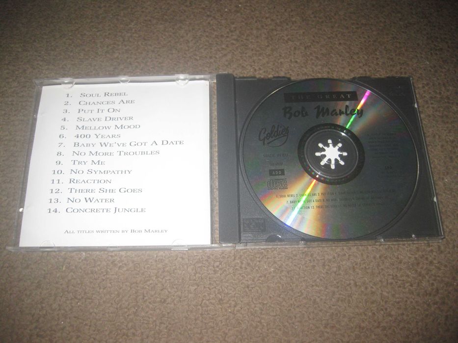CD do Bob Marley “The Great Bob Marley”