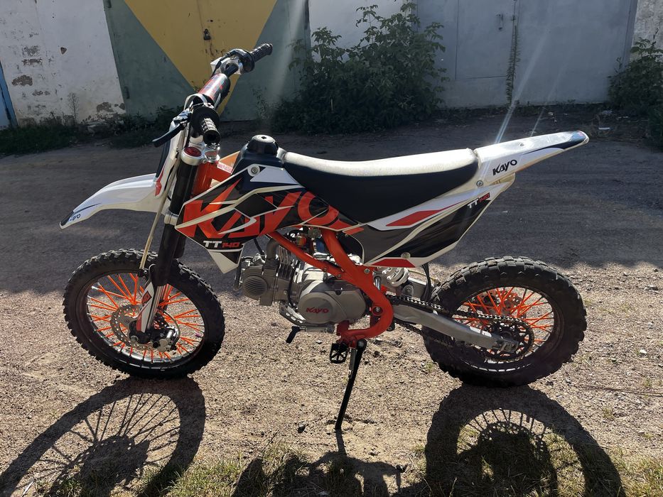 Піт байк Kayo tt140 можливий обмін, торг біля мотоцикла