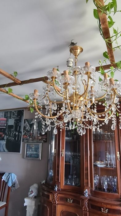Crystal Stone Lamp in Perfect Working Condition