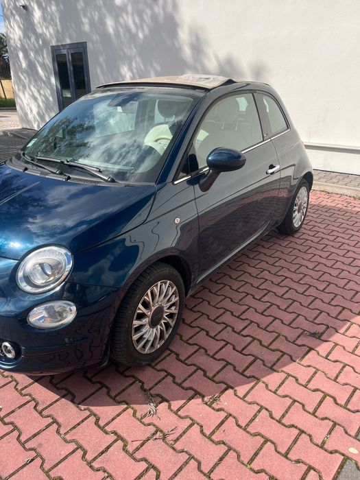 Fiat 500c 2019 capota estragada