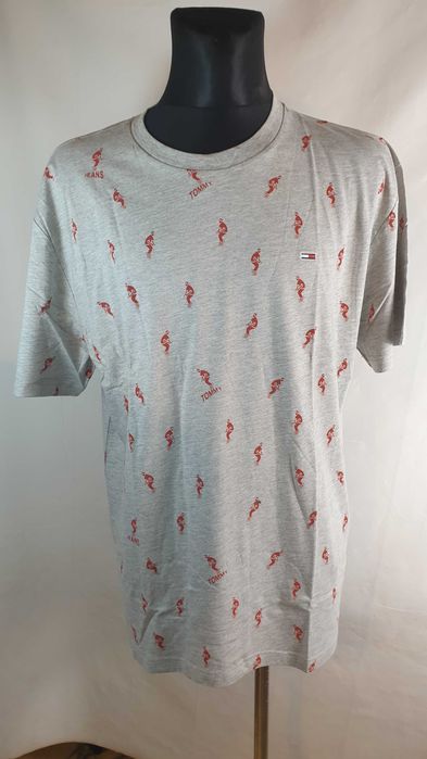 tommy hilfiger print t-shirt rozmiar XXL