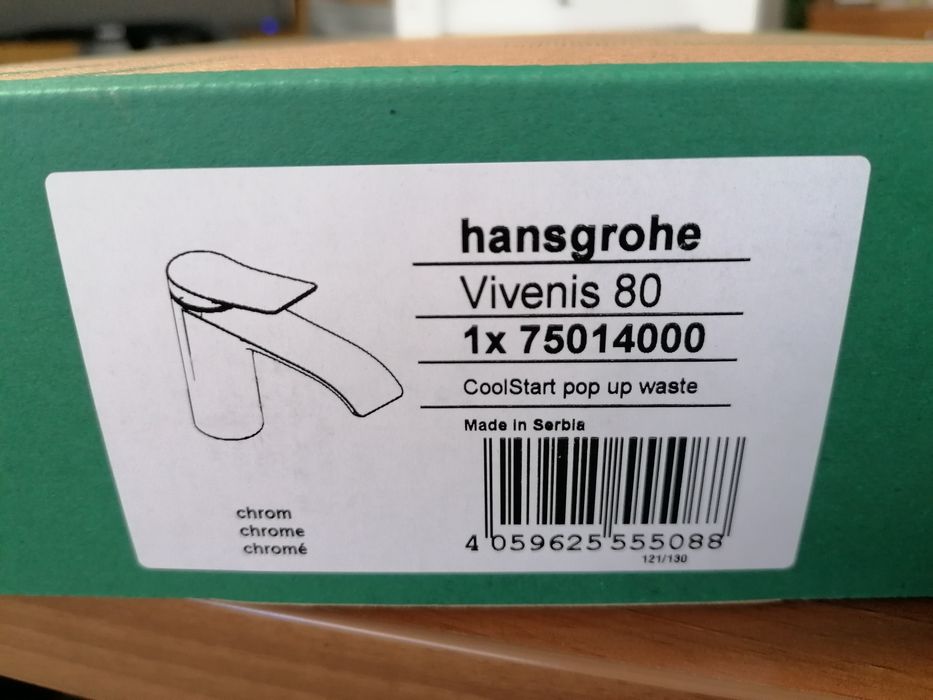 Torneira Hansgrohe Vivenis nova em caixa