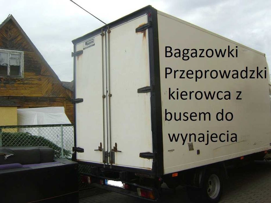 TRANSPORT Mebli AGD-Rtv materialy budowlane BAGAZOWKI-Przeprowadzki-Przewóz Osób-Odpalanie Auta Na Przewody -7 dni tygodniu
