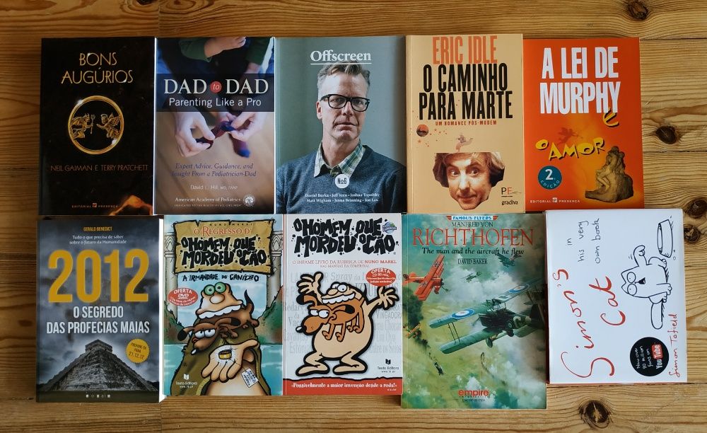 Livros - Literatura Portuguesa e Internacional