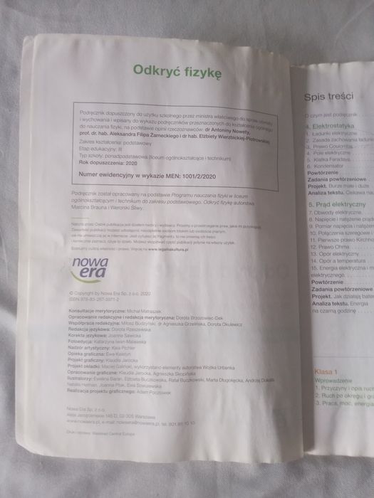 Odkryć fizykę 2 Nowa Era