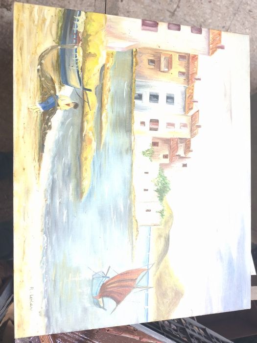 Quadro pintura a óleo