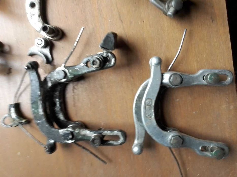 Тормозной механизм спортивного вело. ХВЗ, СССР.