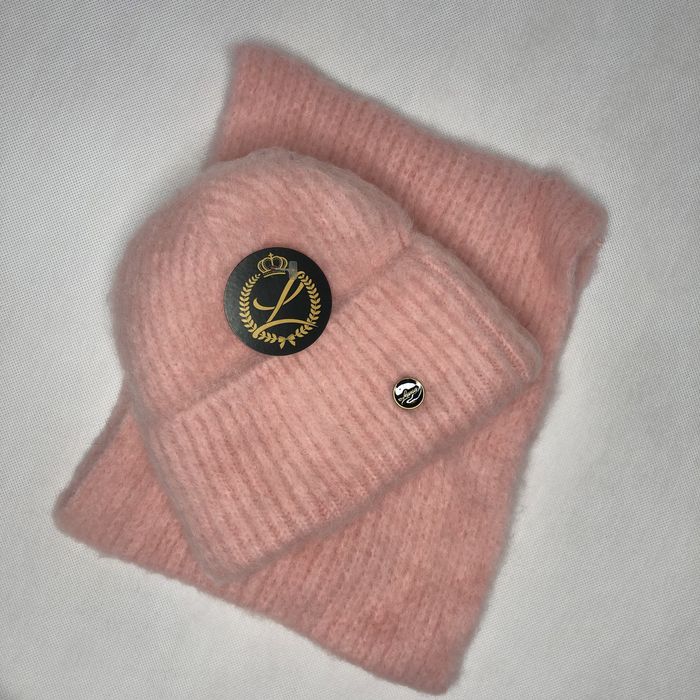 Komplet czapka i komin