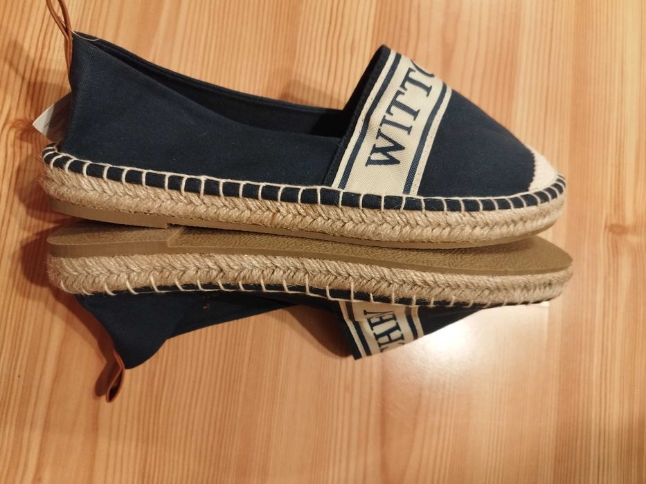 Espadryle Wittchen 39 granatowe