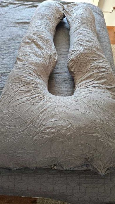Litollo Ergonomiczna Poduszka Do Karmienia Ciążowa Rogal 140 x 80 cm