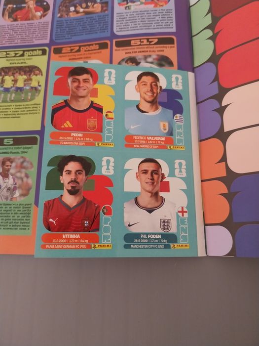 Caderneta vazia Mundial 2026