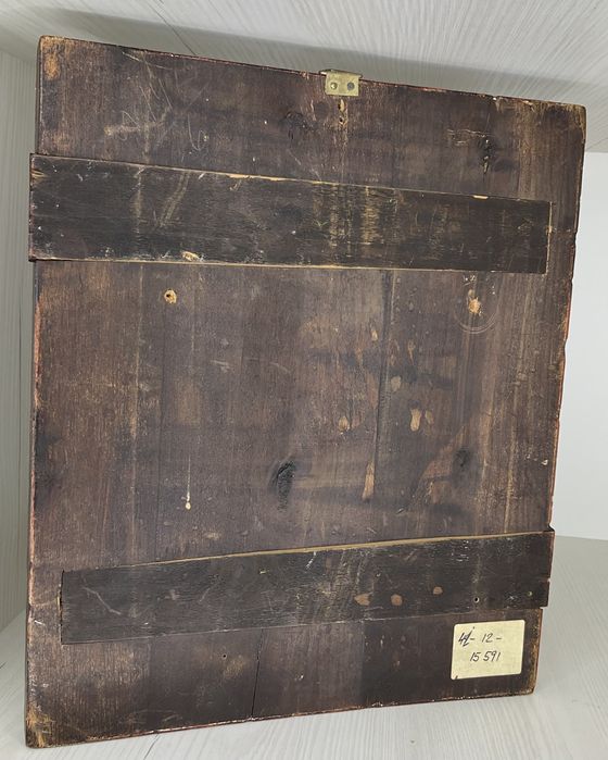 Iкона Тихвінська Богородиця, 31×27 см, старовинна 19 сторіччя