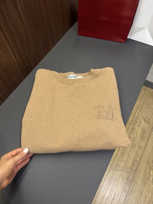 Жіночий світшот Max Mara оригінал off white loro piano Ace heron prest