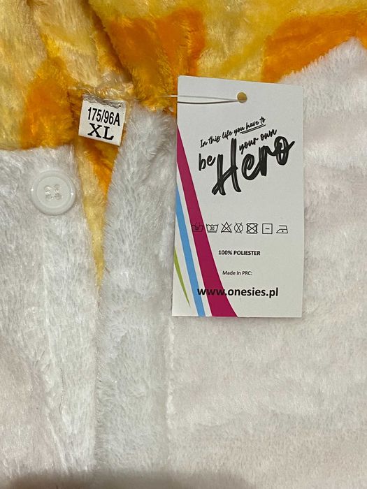 Onesie Kigurumi Żyrafa XL piżama kostium dla dorosłych unisex
