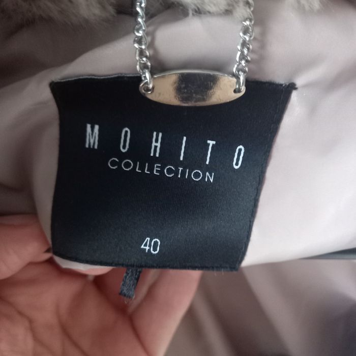 Kurtka beżowa płaszczyk M- L Mohito