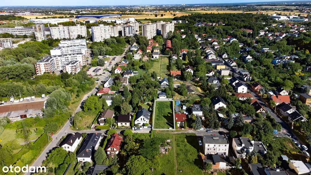 Działka 1019m2, Poznań-Rataje/Starołęka, cisza i spokój, brak prowizji