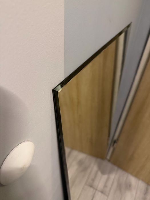 Lustro fazowane, z frezem, szlifem, 120x50cm, do naklejenia, PIĘKNE