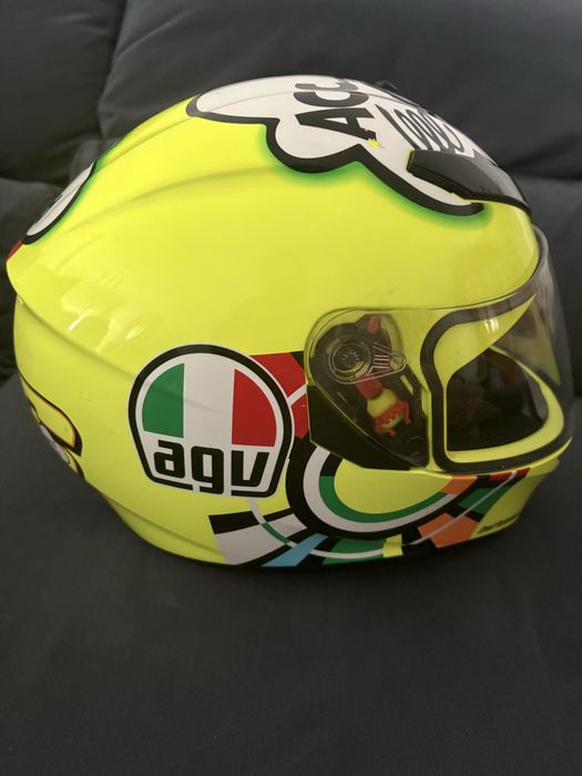 Capacete AGV k3 rossi