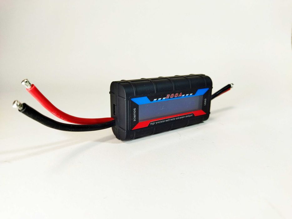 Измеритель параметров тока, ваттметр,  200А