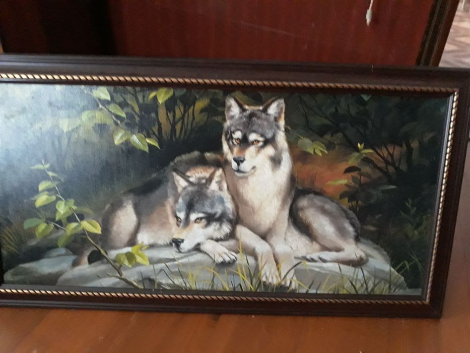 Продам картину "Вовки"