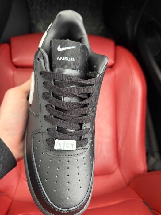 (ОПЛАТА ПІСЛЯ ОГЛЯДУ)Nike Air Force Ambush Black Найк Аір Макс Амбуш
