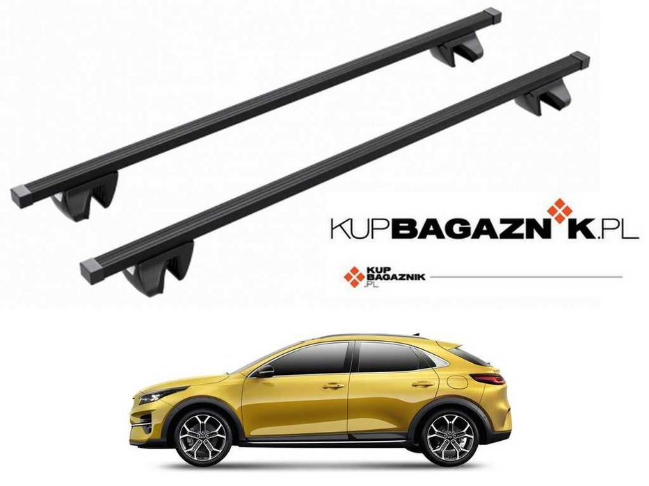 Bagażnik dachowy KIA XCeed 2020 do 2025 bazowy belki dachowe relingi