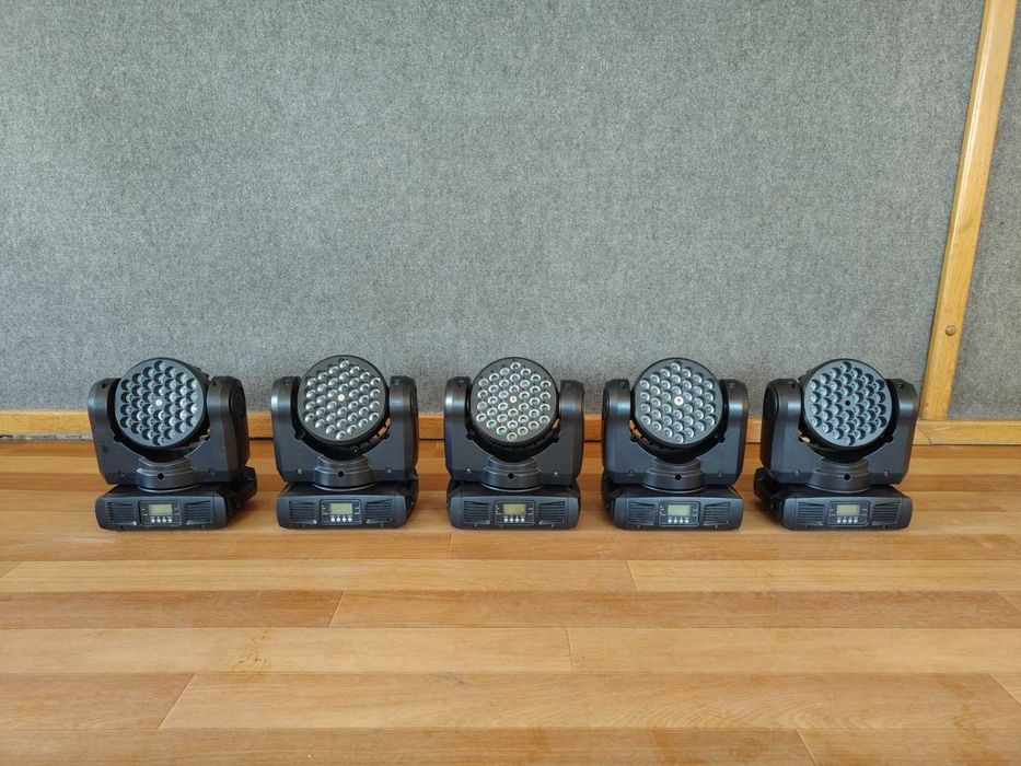 ADJ Inno Color Beam LED | Głowa ruchoma | 5 sztuk | 36 x 3W diody CREE LED RGBW |