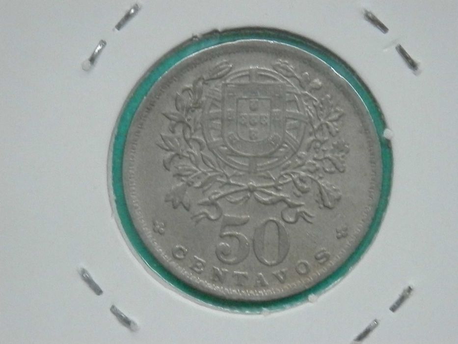 1449 - República: 50 centavos 1947 alpaca, por 3,50