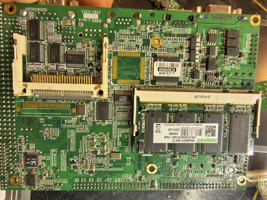 Komputer przemysłowy SBC84620 single boar computer dysk + pamiec + LCD