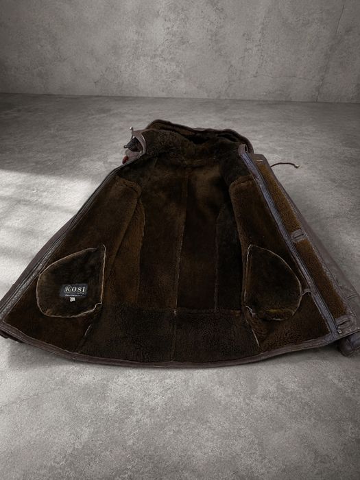Чоловіча дублянка KOSI Creation in Italy XL, натуральна овчина