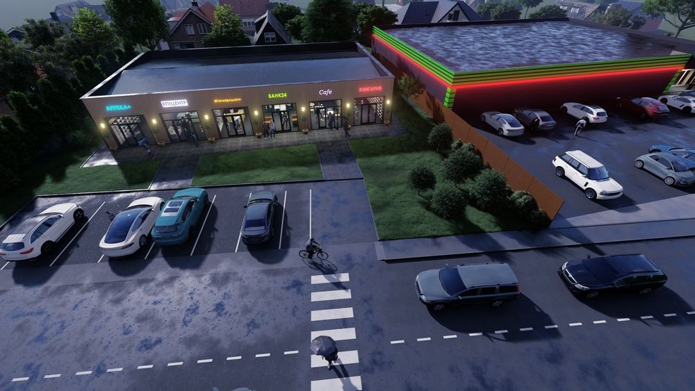 Аптека, Аврора, Новая Почта, Ломбард. Магазины с арендатором.