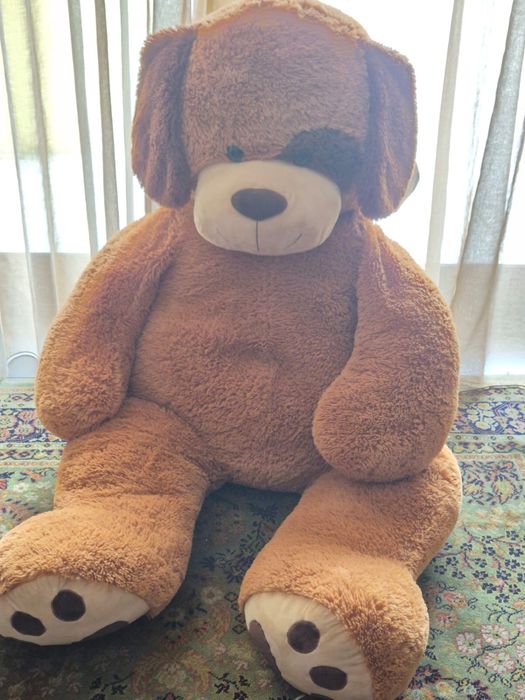 Urso peluche tamanho grande