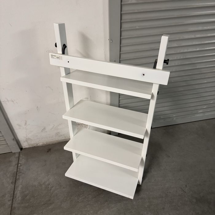 Półka ścienna szafka Ikea Hjalmaren drabinka biała