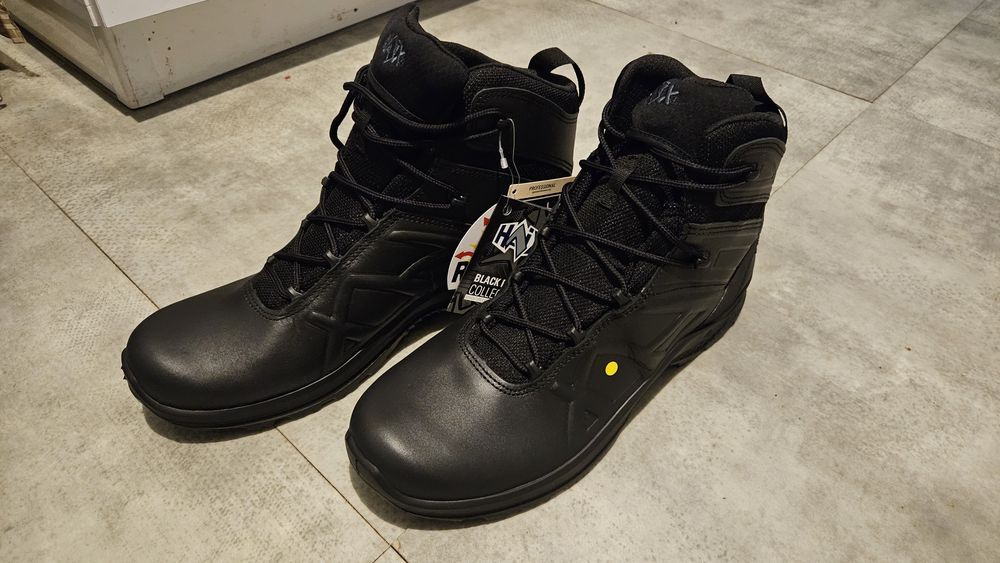 Buty Sportowe Taktyczne Haix Black Eagle Tactical 2.0 GTX Gore-Tex MID Czarne Nowe II Gatunek
