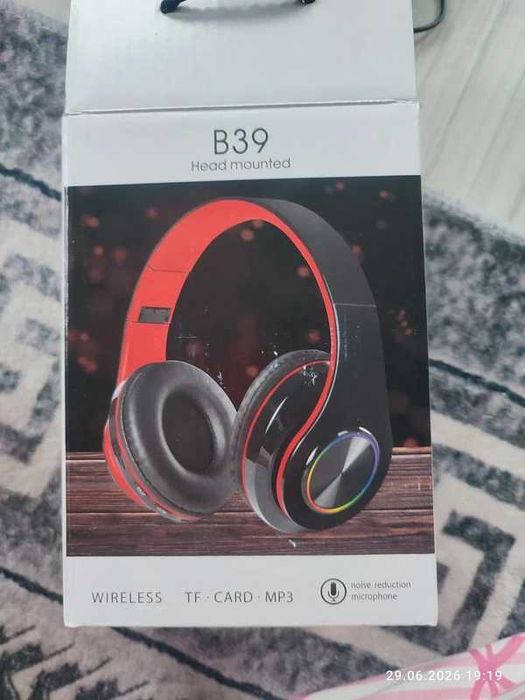 Nowe słuchawki bezprzewodowe B39 Bluetooth