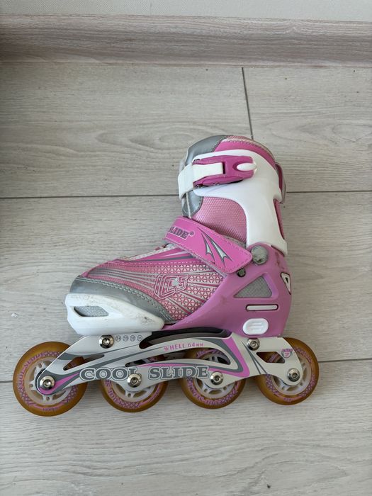 Роликові ковзани Cool Slide  рожеві 31-34 р