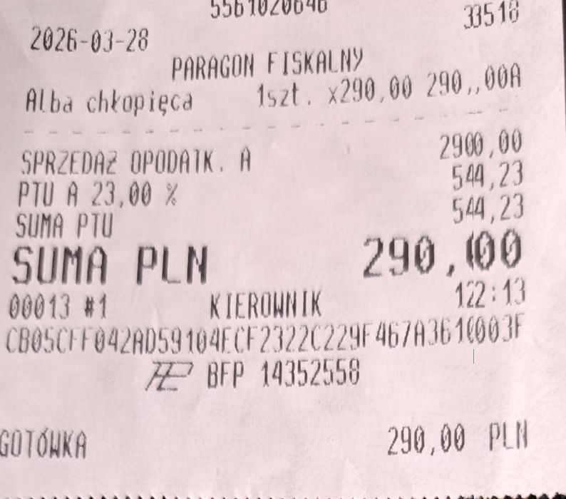 Piękna Alba komunijna