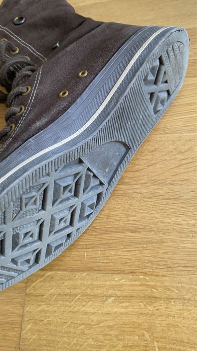 Brązowe buty trampki ocieplane roz. 40