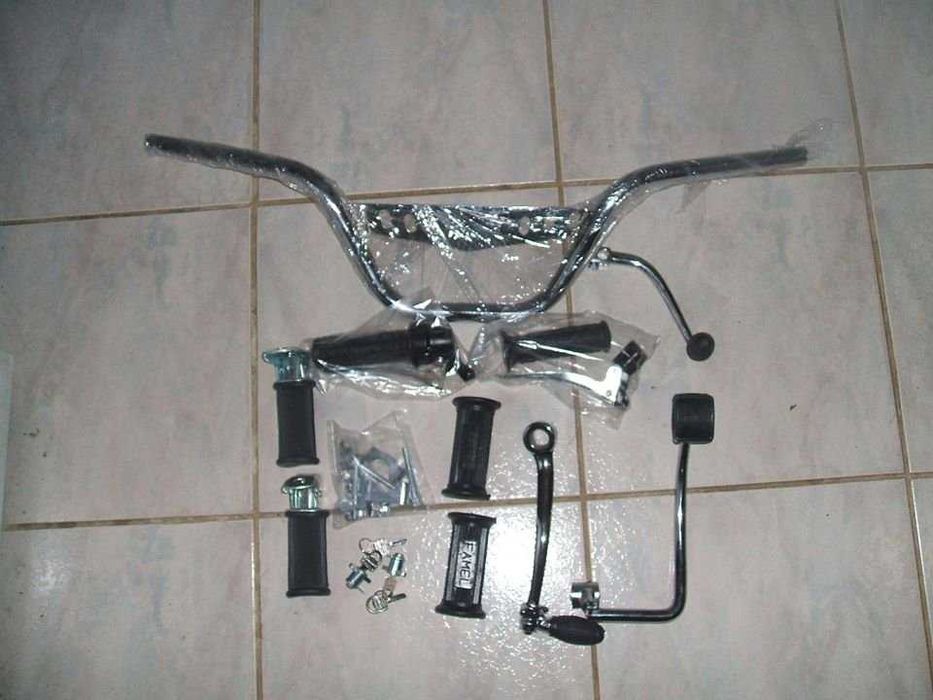 diverças peças para vários modelos de motorizadas