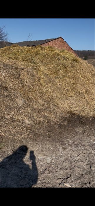 Гній гной навоз удобрення перегній кінський