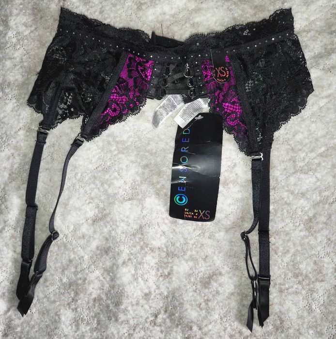 Pas do pończoch XS Censored